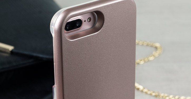Casu iPhone 7 Plus Selfie LED Light Case - Rose Gold