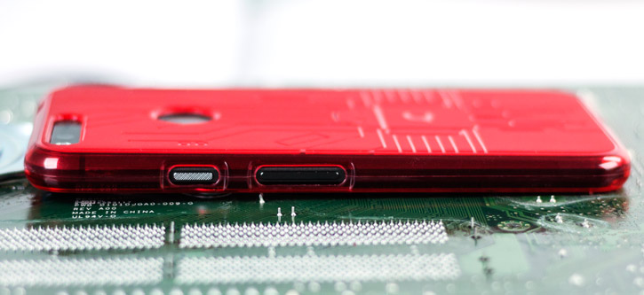 Cruzerlite Bugdroid Circuit Google Pixel XL Case - Red