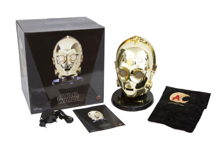 Official Star Wars C-3PO Head Bluetooth Speaker