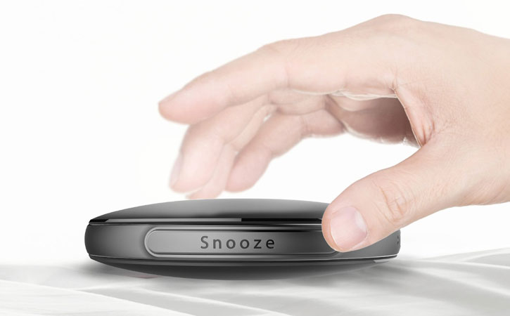 iLuv SmartShaker 2 Vibrating Bluetooth Pillow Alarm - Black