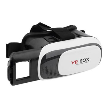 VR BOX Virtual Reality Universal Smartphone Headset - White / Black