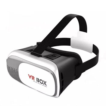 VR BOX Virtual Reality Universal Smartphone Headset - White / Black