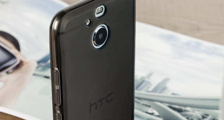 Olixar Flexishield HTC Bolt / 10 evo Gel Case - Smoke Black