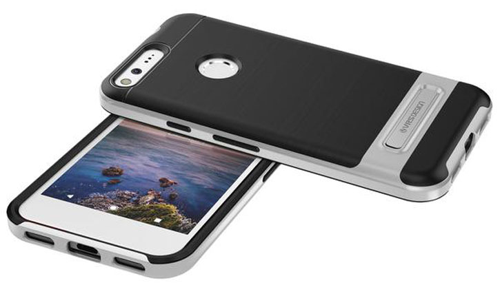 VRS Design High Pro Shield Google Pixel XL Case - Light Silver