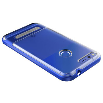VRS Design Crystal Bumper Google Pixel Case - Really Blue
