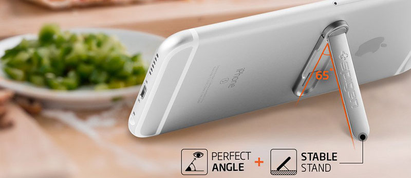 Spigen U100 Universal Smartphone Metal Kickstand