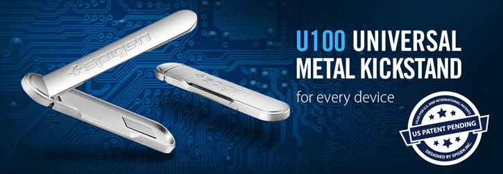 Spigen U100 Universal Smartphone Metal Kickstand