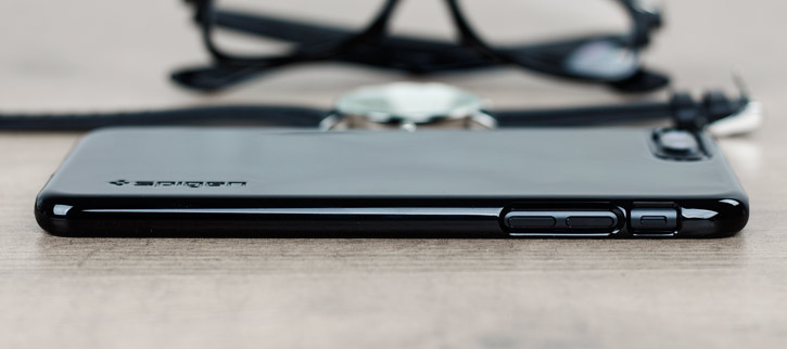 Spigen Thin Fit iPhone 7 Plus Shell Case - Jet Black