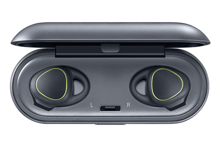 Écouteurs Samsung Gear IconX Officiels Bluetooth Fitness sans fil – Blancs