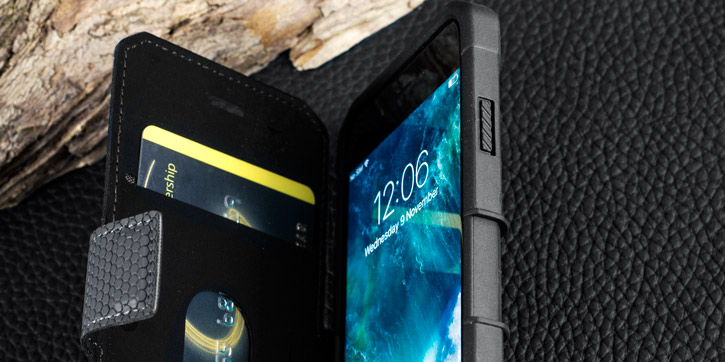 Coque iPhone 8 / 7 UAG Metropolis Rugged Wallet Portefeuille – Noire