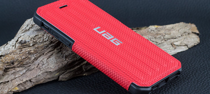 UAG Metropolis Rugged iPhone 7 Wallet Case - Red