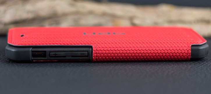 UAG Metropolis Rugged iPhone 7 Wallet Case - Red