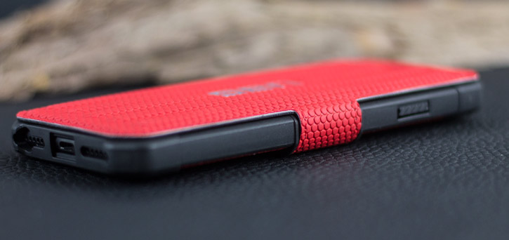 UAG Metropolis Rugged iPhone 7 Wallet Case - Magma Red