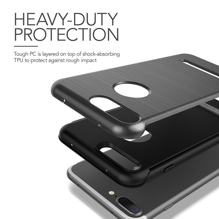 VRS Design Duo Guard iPhone 7 Plus Case - Black