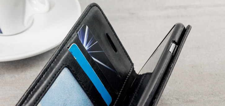 Zizo Leather Style iPhone 6S / 6 Wallet Case - Black