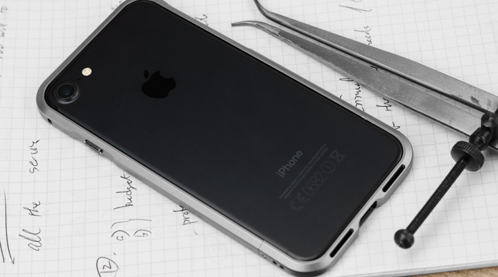 Bumper de Aluminio iPhone 7 Luphie - Gris