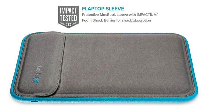 Speck Flaptop MacBook Pro Retina 15-inch Sleeve - Black / Slate Grey