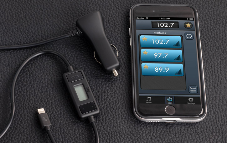 Griffin iTrip Lightning FM Transmitter & Car Charger - Black