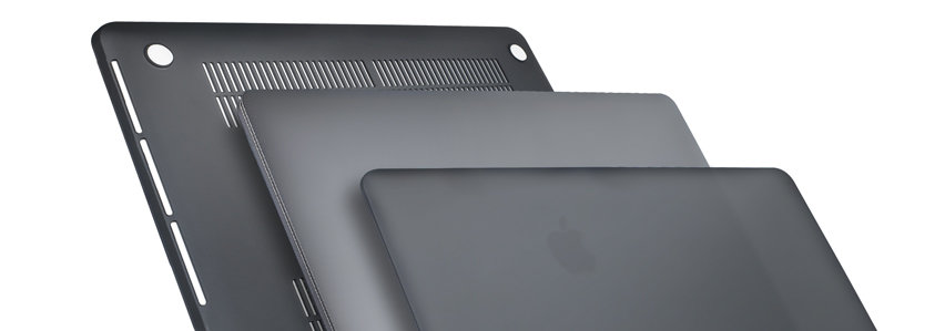 Olixar ToughGuard MacBook Pro 15 Touch Bar Case (2016 & 2017) - Black