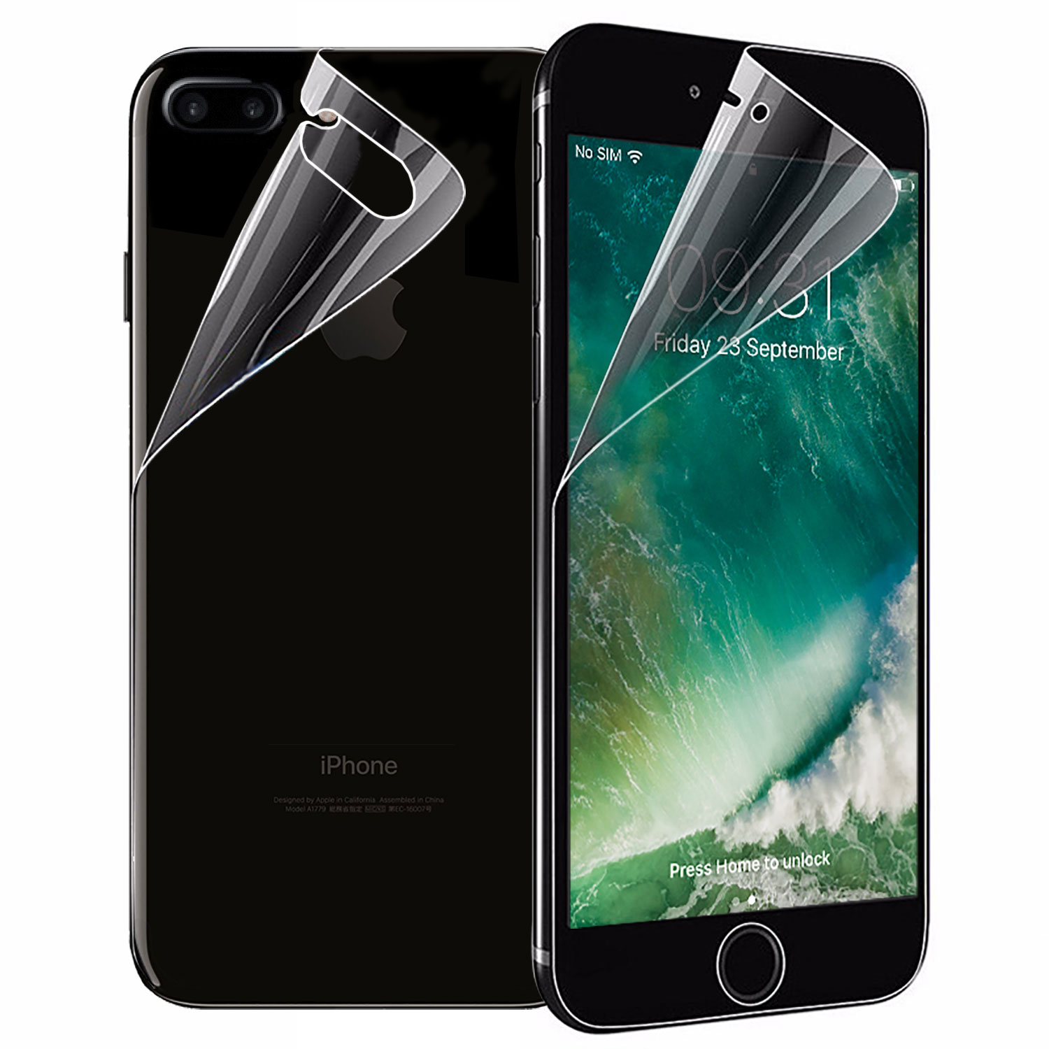 Olixar Full Cover Front and Back iPhone 7 Plus TPU Screen Protectors