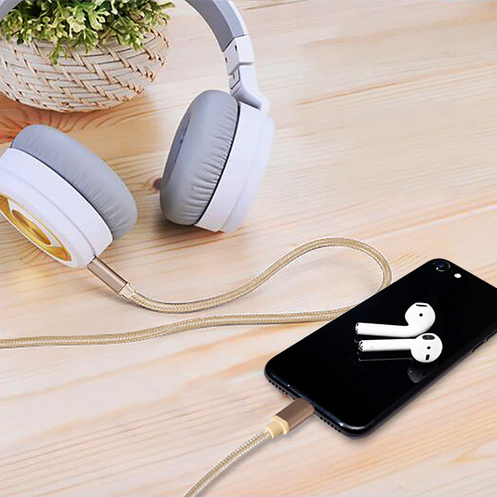 Braided discount earphone cable