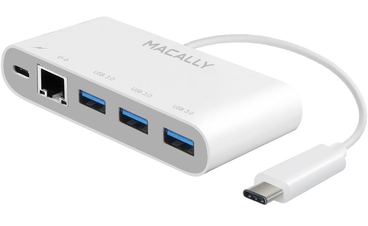 Macally USB-C 4-Port USB 3.0 Hub