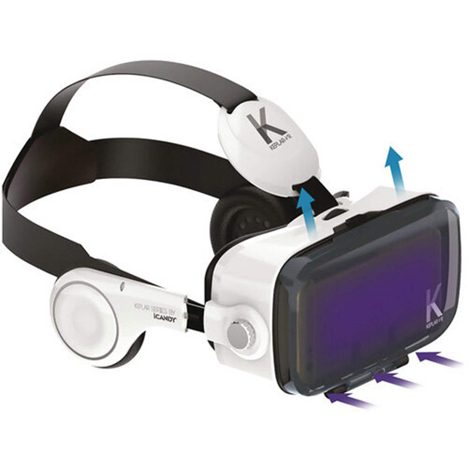 Keplar Immersion Universal VR Schutzbrillen für iOS & Android Smartphones