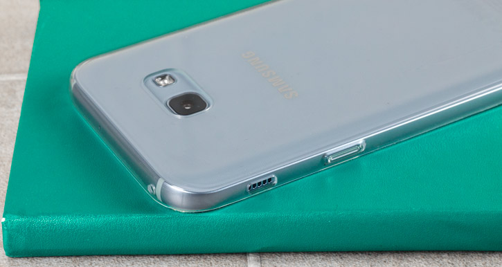 Clear Cover Officielle Samsung Galaxy A5 2017 vue sur appareil photo