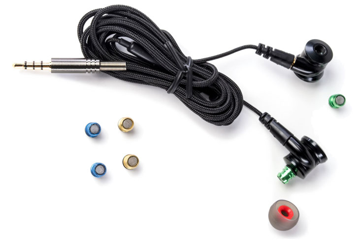 Rock Jaw Resonate In-Ear Monitor Earphones with Tuning Filters & Mic