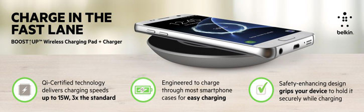 Belkin Boost Up 15W Wireless Fast Charging Pad