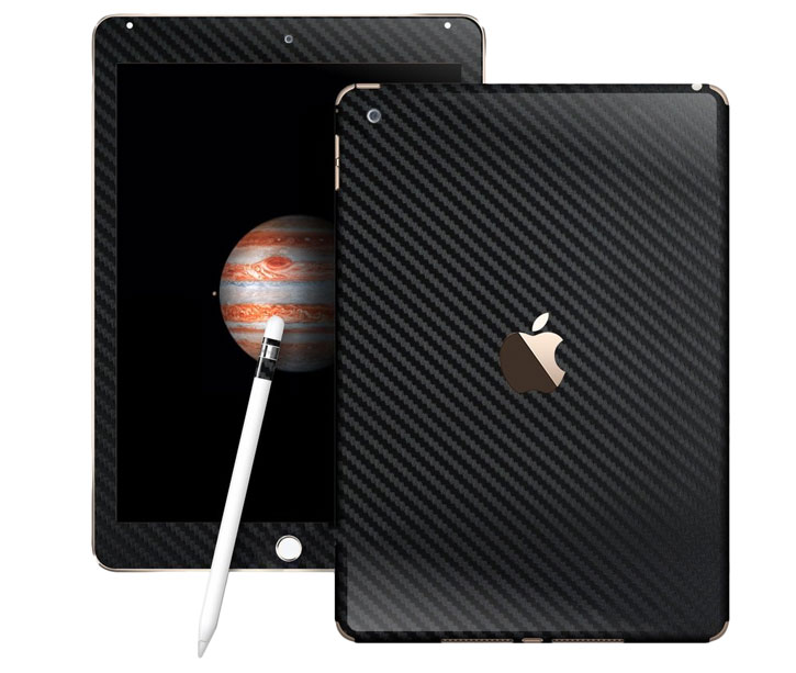 Easyskinz iPad Pro 12.9 inch 3D Textured Carbon Fibre Skin - Black