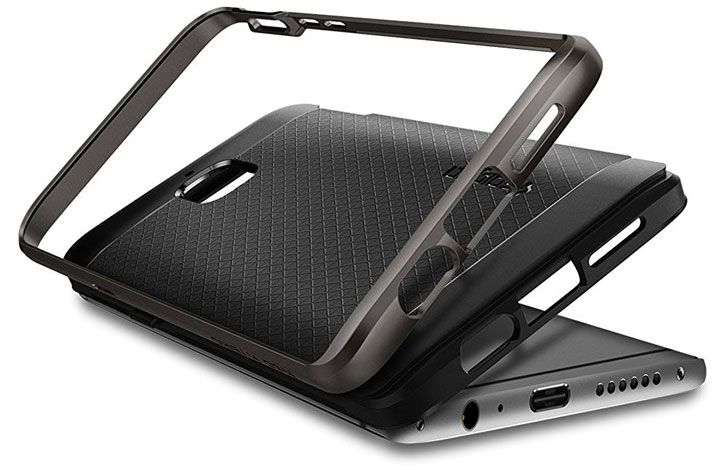 Funda OnePlus 3T / 3 Spigen Neo Hybrid - Metalizada