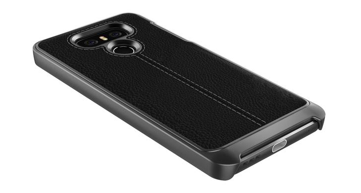 VRS Design Simpli Mod Leather-Style LG G6 Case - Black