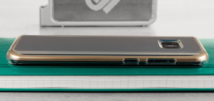 Coque Samsung Galaxy S8 Plus VRS Design Crystal Bumper – Or vue sur touches