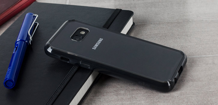Coque Samsung Galaxy A3 2017 Rearth Ringke Fusion – Noire transparente