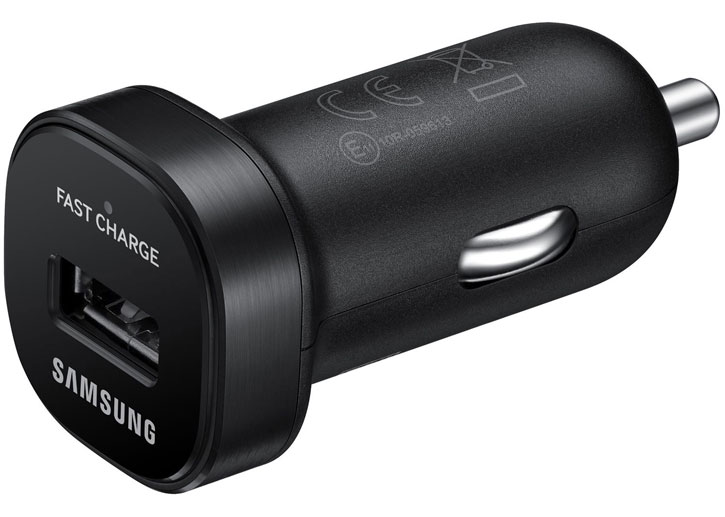 Mini chargeur voiture USB-C rapide officiel Samsung Galaxy S9 – Noir