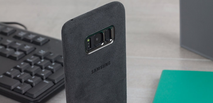 Funda Oficial Samsung Galaxy Note 8 Alcantara Cover - Negra