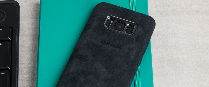 Funda Oficial Samsung Galaxy Note 8 Alcantara Cover - Negra