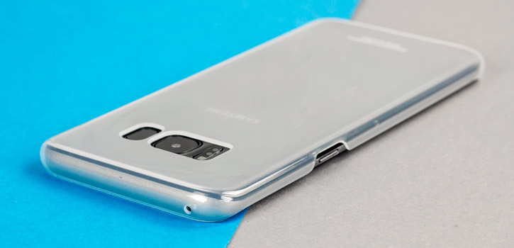 Coque Samsung Galaxy S8 Plus Officielle Clear Cover – Argent
