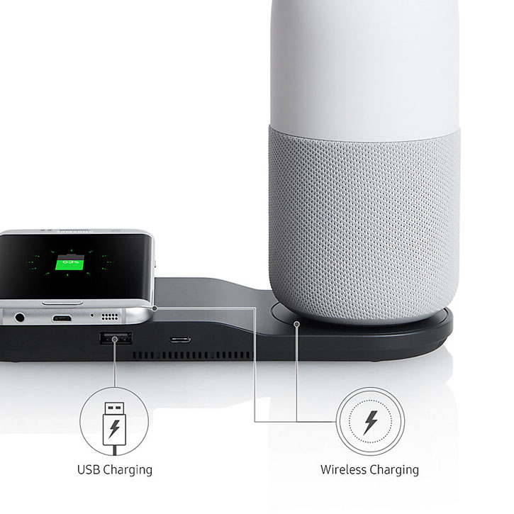 Official samsung wireless charging station black