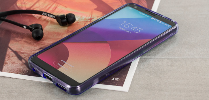 Coque LG G6 FlexiShield en gel – Violette