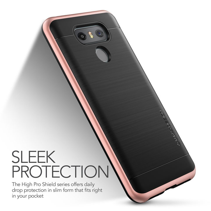 VRS Design High Pro Shield Series LG G6 Case - Rose Gold