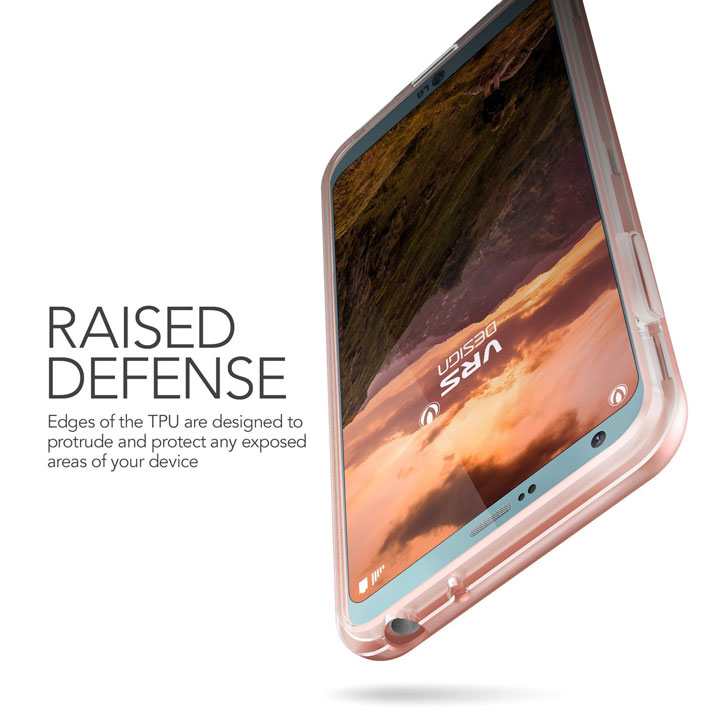 VRS Design Crystal Bumper LG G6 Case - Rose Gold