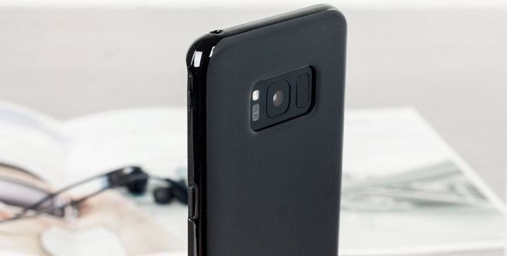Olixar FlexiShield Samsung Galaxy S8 Gel Case - Solid Black