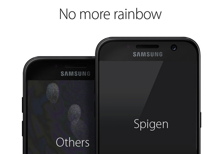 Protection d'écran Samsung Galaxy A5 2017 Spigen Crystal – Pack de 2