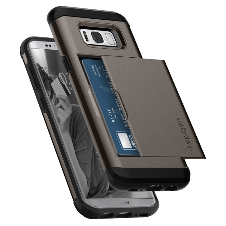 Spigen Slim Armor CS Samsung Galaxy S8 Case - Gunmetal