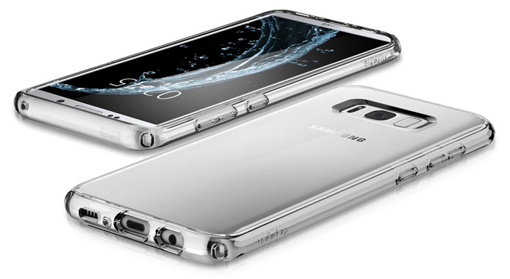 Spigen Ultra Hybrid Samsung Galaxy S8 Bumper Case - Clear