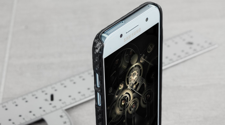 Samsung Galaxy A3 2017 Twill Pattern Case - Black