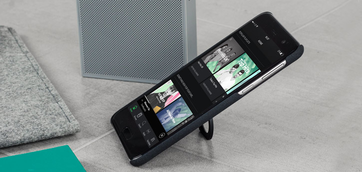 IMAK Marble HTC U Play Stand Case - Black
