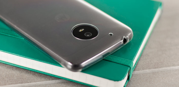 Olixar Ultra-Thin Motorola Moto G5 Plus Gel Case - 100% Clear